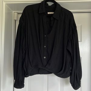 Black we the free blouse.